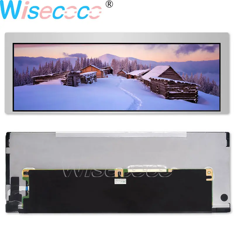 Wisecoco 9,1 дюйма 822 × 260 ips TFT ультра широкий ЖК-дисплей LQ091B1LW01 экран 50K часов долгий срок службы для игрового ПК