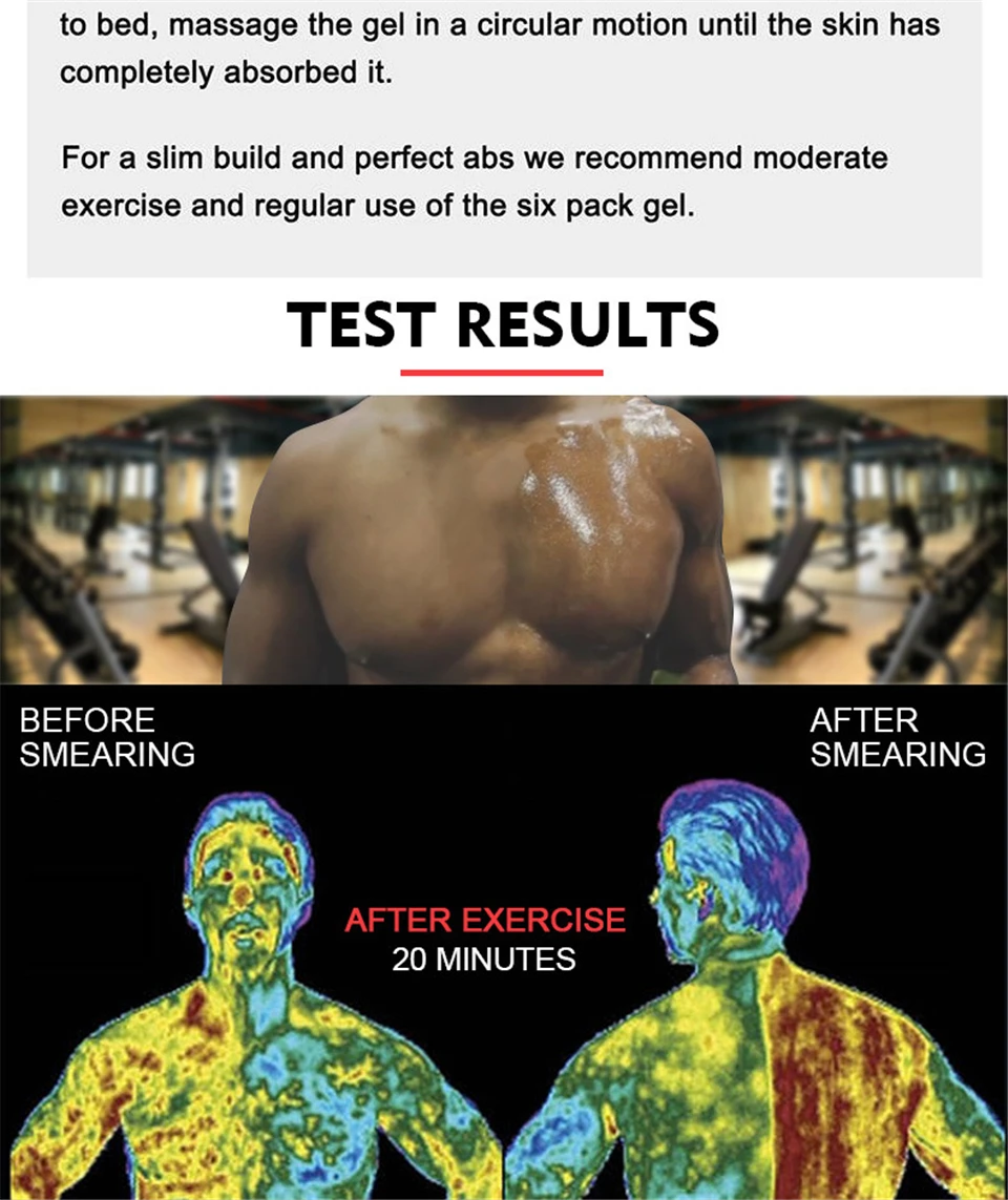 Men Stronger Muscle Eight Pack Cream 80g Fitness Belly Burning Muscle Body Fat Burning Reducing Gel Abdomen Weight Loss Products