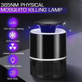 

becornce Photocatalytic Mosquito Killer Lamp USB Low Noise Mosquito Repellent Dispeller Light Inhaled Mosquito Killer Lamp