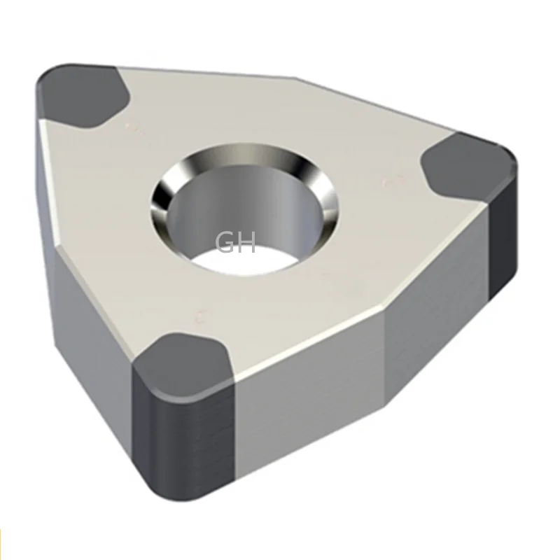 CBN CNC insert WNMG080408 WNGA 080404 Wnmg 080412 PCBN tip lathe cutter turning tools for cutting hardened steel cast iron roll