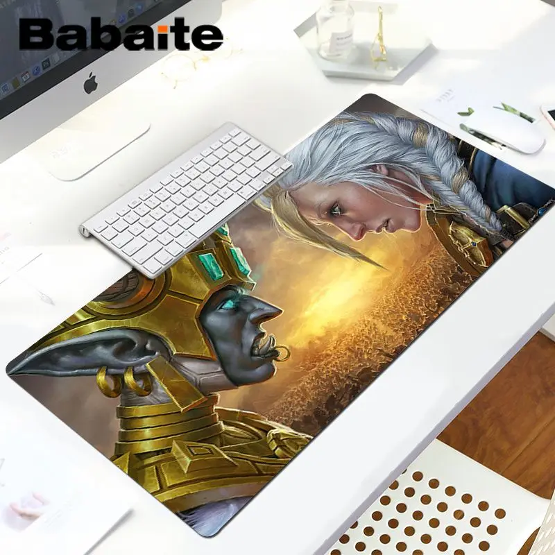 LockEdge 30x80cm Игровой коврик для мыши World of Warcraft XL Большой резиновый противоскользящий коврик для мыши игровой компьютерный Настольный коврик для мыши игровой коврик - Цвет: LockEdge 30x80cm