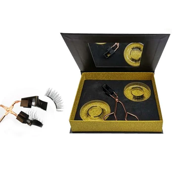 

Magnetic Quantum Eyelash Curler With False Eyelashes Waterproof No Glue No Eyeliner Long Lasting Eyelash Extension Easy To Wear