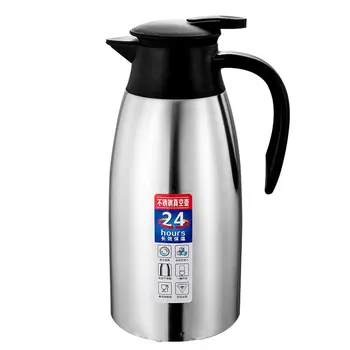 

2L Vacuum Double Insulation Coffee Pot European Style Home Hotel Kettle Cafetiere Latte Kettle 20-Hour Heat Preservation
