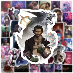 10/30/50pcs Jeu Arcane: Ligue des Légendes Anime Autocollants Moto Ordinateur Téléphone Bagages Ordinateur Portable Voiture Vélo Guitare Cool Autocollant 