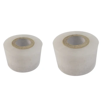 

2 Roll Nursery Grafting Tape Stretchable Self-Adhesive Bio-Degradable - 4Cm x 200M & 8Cm x 200M