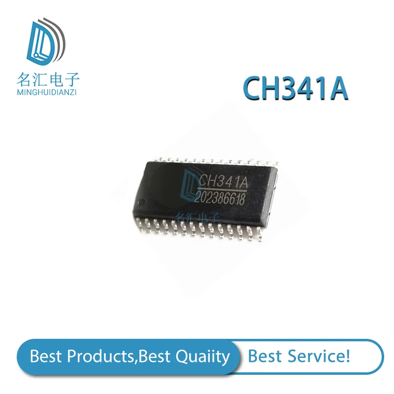 5pcs CH341A SOP28 Original IC Chip | Электронные компоненты и принадлежности