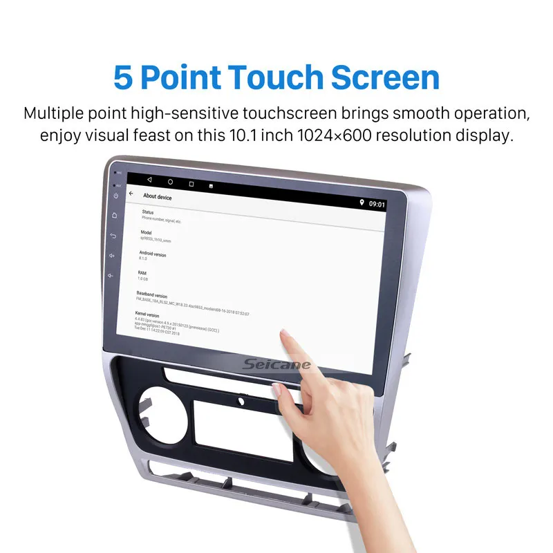 Perfect Seicane 2 DIN Android 9.0 10.1 Inch Car Radio Quad Core Stereo GPS Multimedia Player For 2007-2014 VW Volkswagen SKODA Octavia 2 Perfect Seicane 2 DIN Android 9.0 10.1 Inch Car Radio Quad Core Stereo GPS Multimedia Player For 2007-2014 VW Volkswagen SKODA Octavia 2