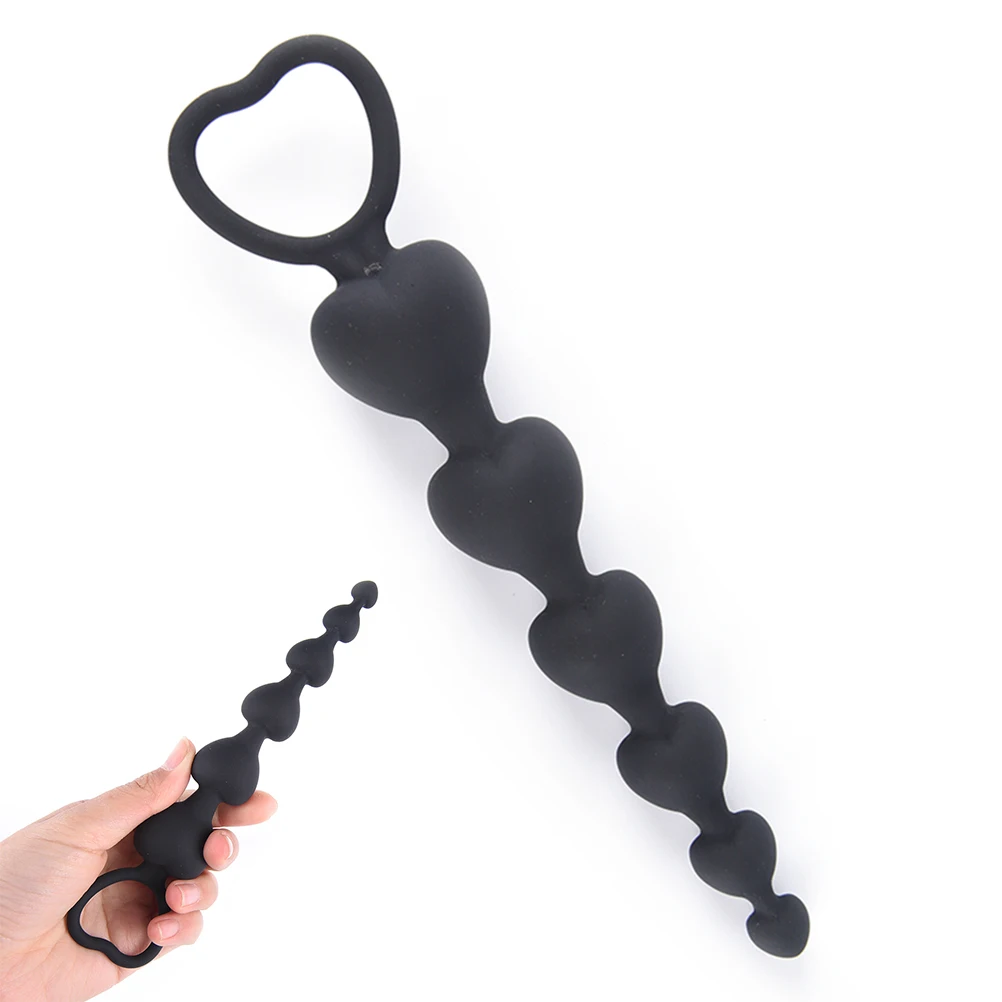 Anal Beads Silicone Butt Plugs Ball Ass Massage Anaal Buttplug Dilatator Long Analplug Sexual Toys For Gay Men Woman Hot |
