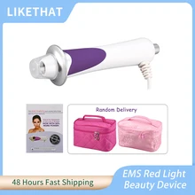 

LIKETHAT EMS Beauty Device Radio Frequency Face Lifting Wrinkle Removal Anti-Aging Red Light Warm Thermal Energy Instrument