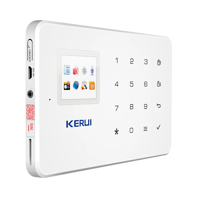 Kerui G18 GSM Alarm System TFT Android IOS APP Touch keypad  Android ISO App Smart Home Burglar Alarm  System  Motion Sensor home alarm key pad Alarms & Sensors