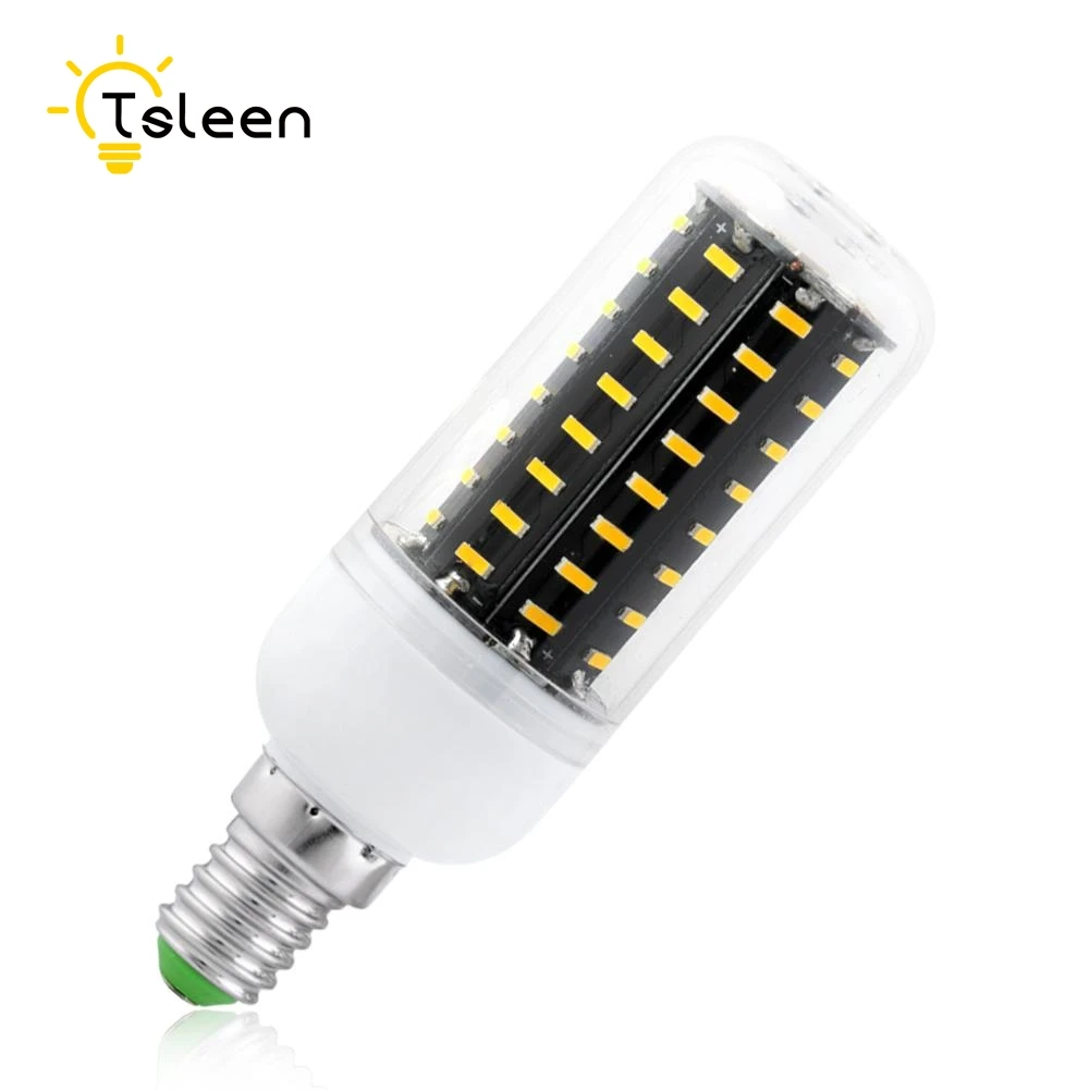 TSLEEN 5 шт. светодиодный светильник переменного тока 220V E27 E14 B22 G9 GU10 4014 светодиодный кукурузный светильник 12W 18W 25W 30W 35 Вт лампада светодиодный украшения дома светодиодный лампы