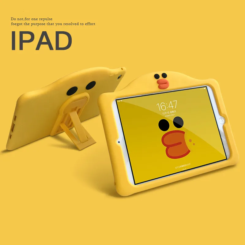 

Tablet Stand Silicone Case for Tablets Ipad Mini 1 2 3 4 5 Air1 2 3 Pro 10.5 Cartoon Protective Cover for Ipad 2 3 4 2017 18 9.7