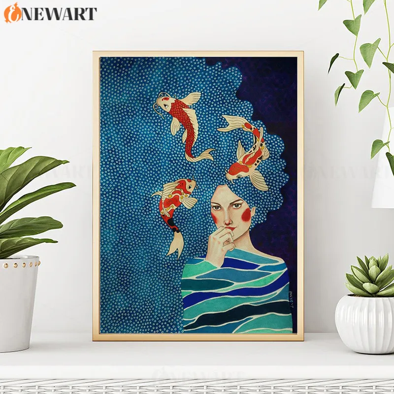 Современный домашний декор красивый настенный постер украшение для гостиной