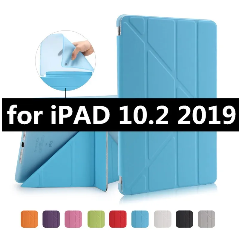 blue 10.2 Чехол для ipad Pro 10," Air 3/ipad 10,2 защитный чехол-подставка для Apple ipad 7 7th 10,2" A2200 A2198 A2197 чехол для планшета - Цвет: blue 10.2