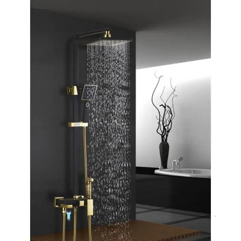 Columna Choveiro Conjunto, с милыми лисами, сделать Banheiro Duschsystem handdouche Ducha Chuveiro De Chuveiro Eletrico Ducha душ Ванная комната душа