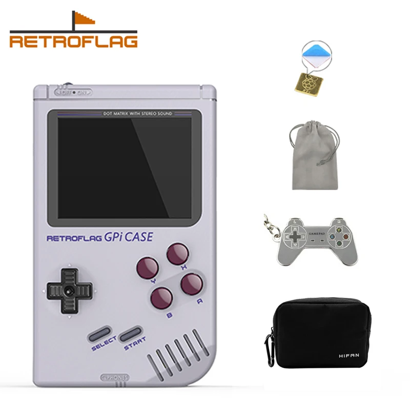 Retroflag GPi CASE for Raspberry Pi Zero / Zero W / Zero 2 W with Safe Shutdown 
