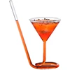 Spiral Straw Cocktail Glass 1