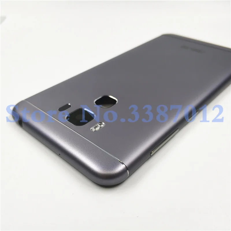 Металлический чехол для батареи, задняя крышка для Asus Zenfone 3 Max ZC553KL, задняя дверь, запасная часть с объективом камеры