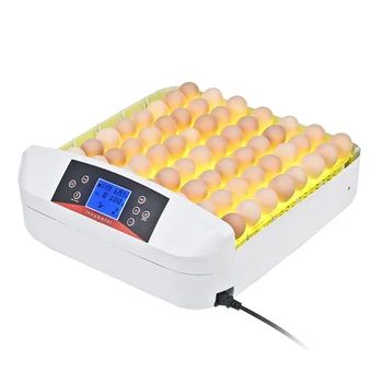 

56 Eggs All-In-One Intelligent Full-automatic Egg Incubator Hatcher Egg Hatching Machine For Duck Quail Bird Eggs Parrot