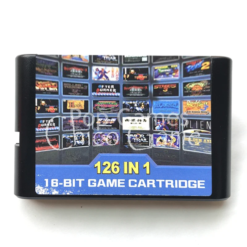 126 в 1 Горячая Коллекция игр для 16 бит SEGA GENESIS MegaDrive MD с двойным драконом 3 Contra Yu Hakusho Street of Rage