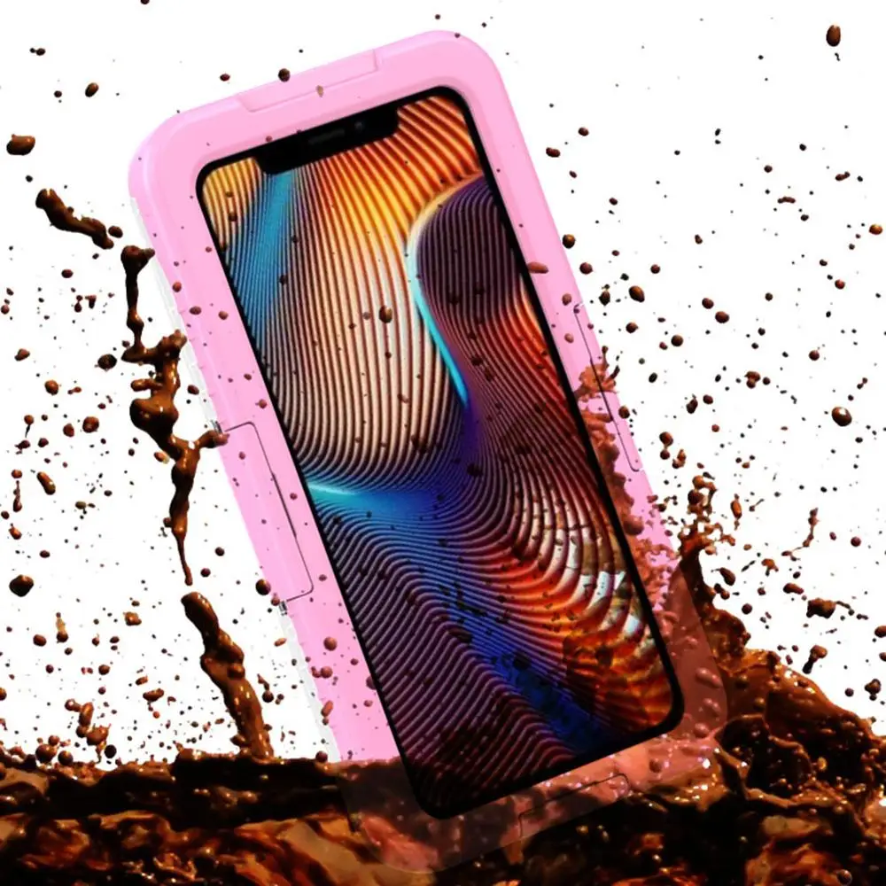 Чехол для телефона для iPhone XR водонепроницаемый чехол Противоударная Защитная крышка пылезащитный чехол Защита задняя крышка противоударный