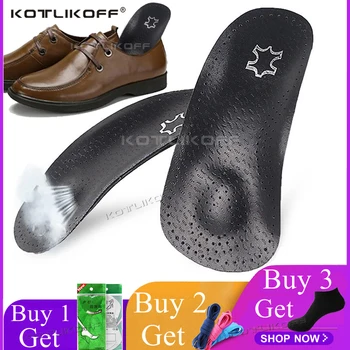 

KOTLIKOFF 3/4 Length Heel Inserts Arch Support Insoles for Men Women Sport Cushion Breathable Running Orthopedic Shoes Soles Pad