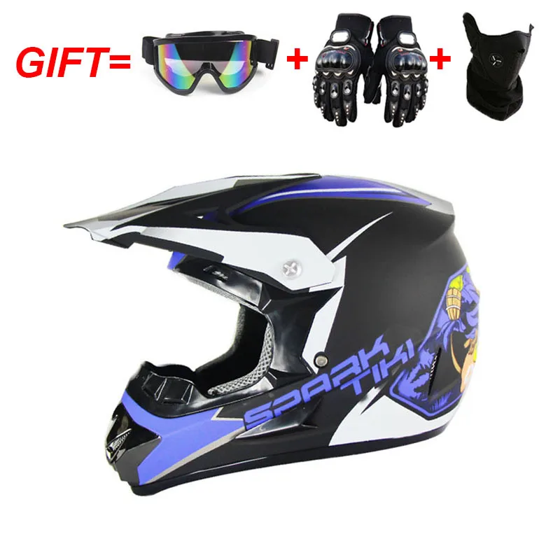 Профессиональный Гоночный Кроссовый шлем hors route Casque Moto Capacete Moto Casco внедорожный мультяшный детский мотоциклетный шлем