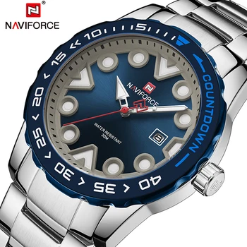 

NAVIFORCE Men Watch Top Luxury Brand Fashion Male Sport Watches Mens Analog Quartz Wristwatch Date Male Clock Relogio Masculino