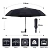 Strong Wind Resistant 12K  Automatic Umbrella  Rain Women Windproof 3Folding Long Handle  Men Business Outdoor Travel  Umbrella ► Photo 2/6