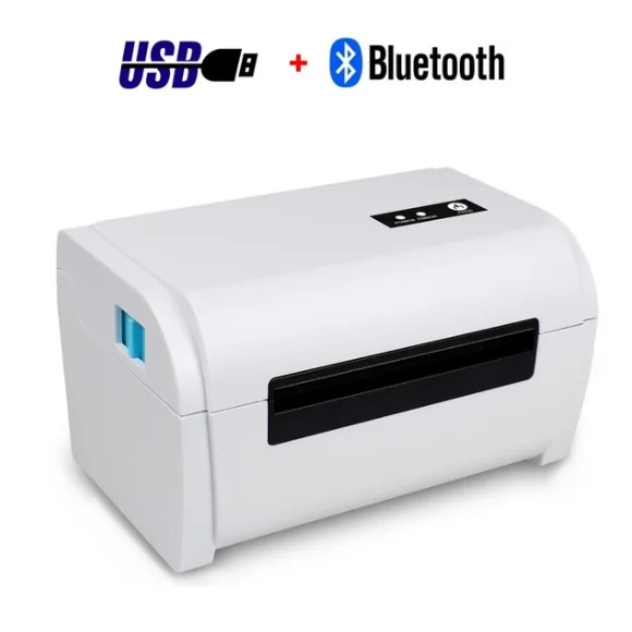 Bluetooth USB 4 дюйма Беспроводной Bluetooth USB Термальность термальный принтер штрих-кода Принтер этикеток 100*150 сервис экспресс-доставки этикетка маркер принтер - Цвет: Bluetooth USB
