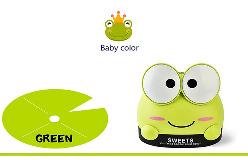 Creative ABS Frog Shape Tissue Box Paper Towel Box Cute Tissue Box Cover Tissue Holder Home Storage Organization Tissue Boxes