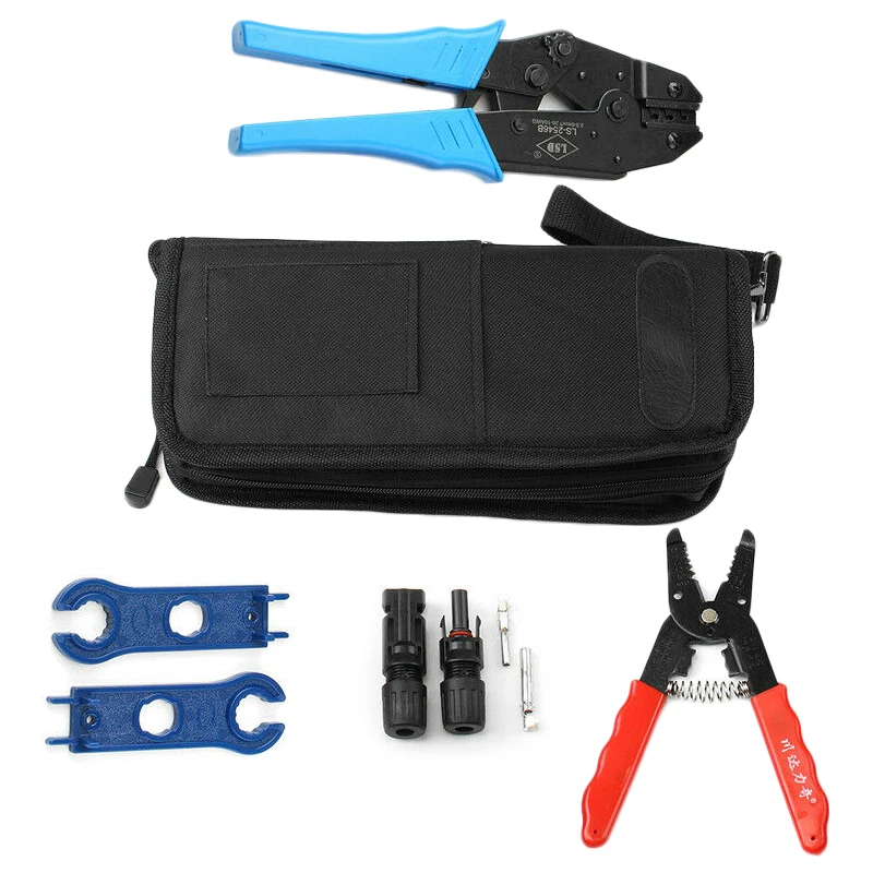 

MC4 TOO Solar Panel Connector Crimp Spanner Set Crimping Terminal Pliers