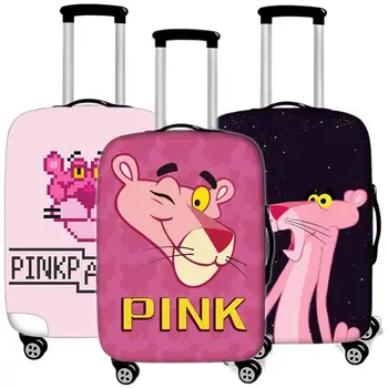 

Cartoon Pink Panther Luggage Cover Case Protective Cover Elastic Suitcases Dust Travel Accessories Organizadores 18-32 Inche