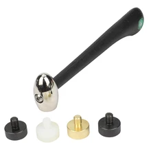 Multi-função 4 dicas ufo martelo para ferramentas de jóias ferramentas manuais do agregado familiar martelo com cabeça diâmetro 22mm, comprimento 220mm
