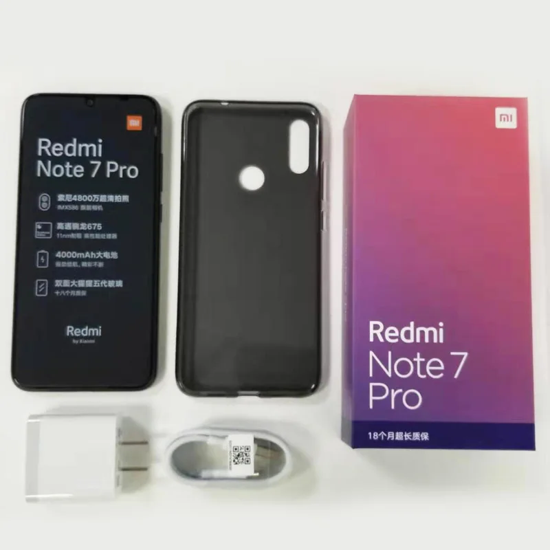 Официальный процессор Xiaomi Redmi Note 7 Pro 6 ГБ ОЗУ 128 Гб ПЗУ Восьмиядерный процессор 48MP IMX586 камера 4000 мАч смартфон