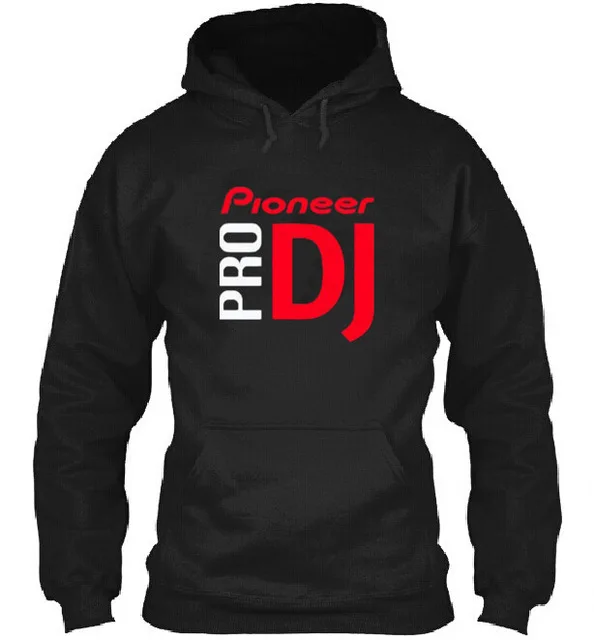 DJ music толстовки Мужская толстовка унисекс на заказ пионер DJ толстовка мужская хлопковая зимняя Толстовка Куртка f - Цвет: 1