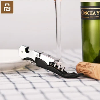 

Youpin Multifunctional Stainless Steel Wine Beer Opener Champagne Corkscrew Kitchen Bar Tools Accessories For Smart Home Use