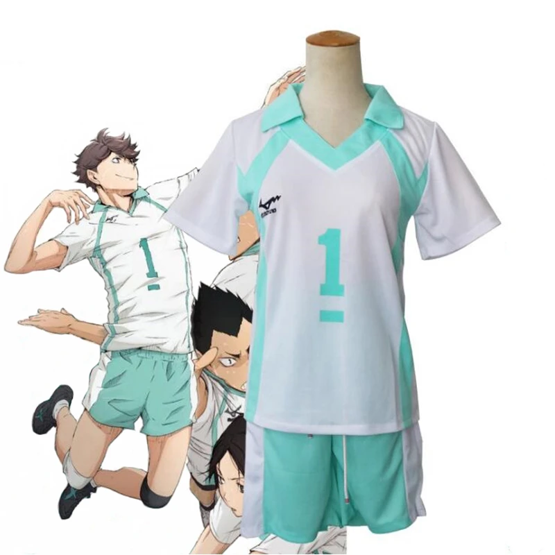 New Haikyuu Aoba Johsai High School Volleyball Club Jerseys Oikawa Tooru Sportswear Anime Cosplay Costume Shirts Pants Outfit Cosplay Costumes Aliexpress