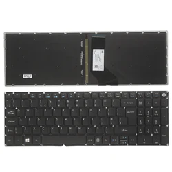 Teclado de ordenador portátil con retroiluminación, accesorio para Acer Aspire V15, T5000, N15Q1, N15W7, N15W6, N15Q12, N15Q1, N15W1, N15W2, UK, color negro, nuevo