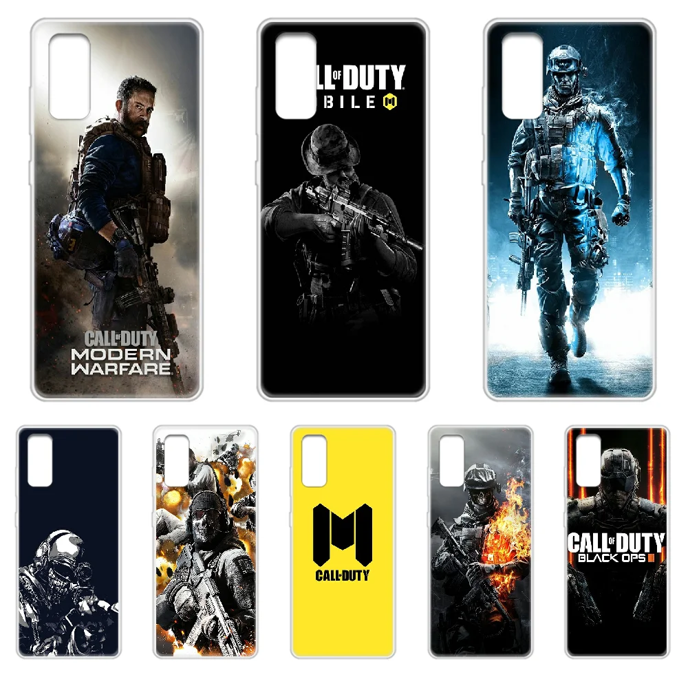 Call of Duty game Phone Case cover hull For SamSung Galaxy S 7 8 9 10