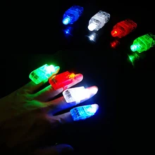 Бренд высокое качество пластиковый случайного цвета игрушка Материал Цвет Фул светодиодный светильник палец светильник кольцо светящиеся игрушки для детей