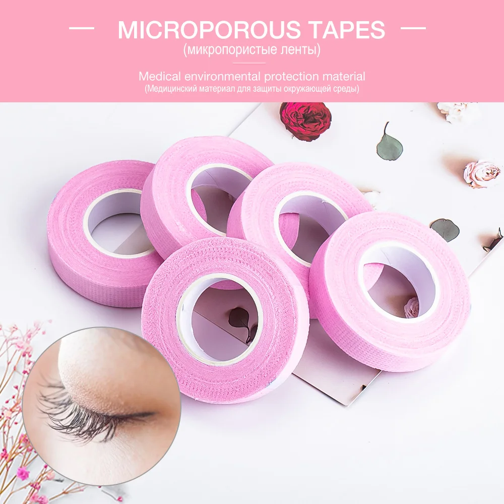 1 Roll Nonwoven False Eyelash Extension Tape Antiallergy Easy Tear