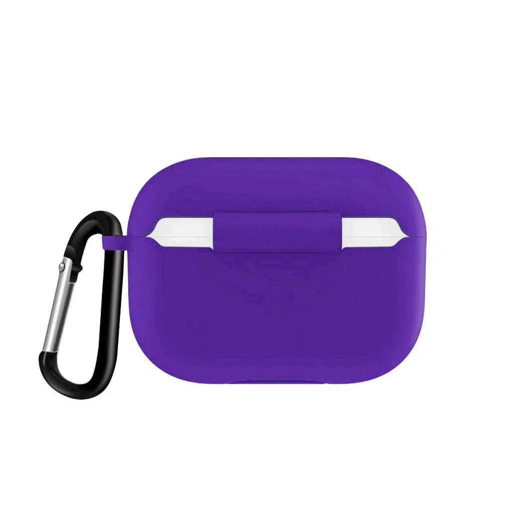 Силиконовый чехол для Airpods Pro, защитный кожаный чехол, беспроводной зарядный чехол для AirPods Pro, чехол для наушников, защита, 19NOV5 - Цвет: PP