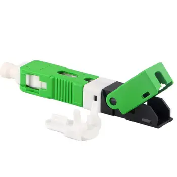 

100pcs Optic Fiber Quick SC/PC/APC Single Mode Telecom Class Fast Connector