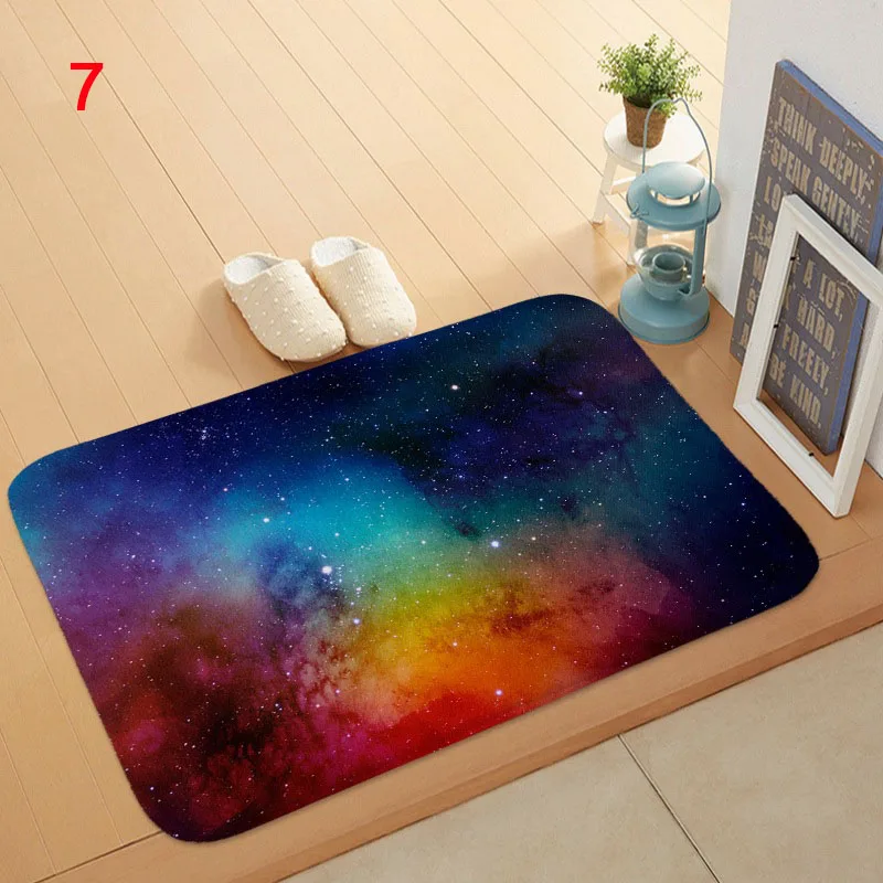 Звездный Небесный коврик для ванной кухонный ковер декоративный Противоскользящий ковер спальня автомобильный пол бар ковры 40*60 см Tappeto cucina bagno H99F