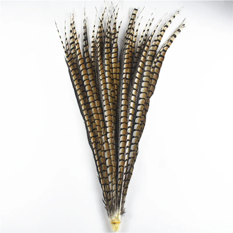 

10Pcs/Lot Natural Lady Amherst Pheasant Feathers For Crafts Decor 10-120CM 4-48 inch Wedding Decorations Pheasant Feather plumes