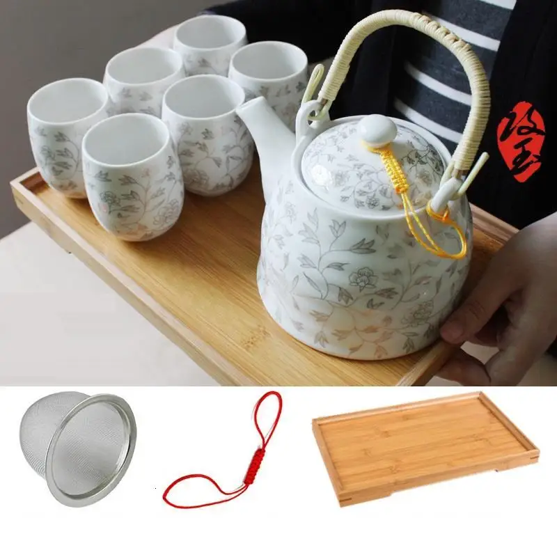 Ev Dekorasyon Aksesuarlar Keukenhulpjes Shabby Chic Mutfak Aksesuarlari чайник Gongfu кунг-фу чайная посуда китайский чайник китайский чайный набор