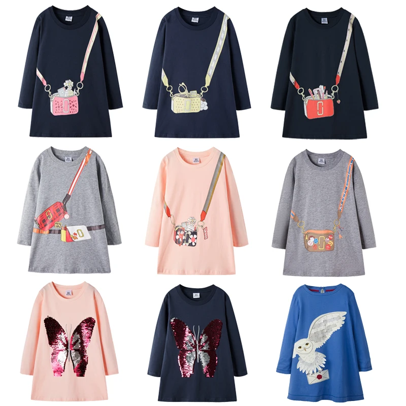 

Toddler dress girls Clothes Cotton Long Sleeve kids dresses for girls Autumn Winter Baby Girl Dress vestido infantil