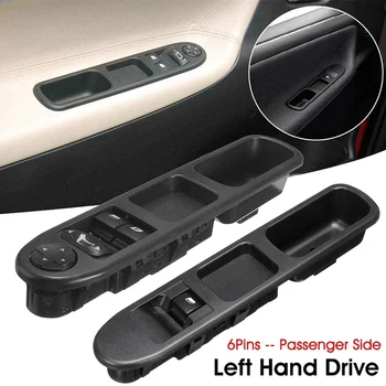 

2Pcs Driver Side + Passenger Side Electric Power Window Control Switch for Peugeot 207 2007-2015 6554QC 6490HQ 6554HJ