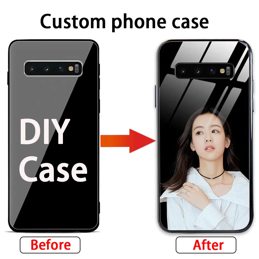 DIY чехол для телефона Samsung S10 PLUS S9 A50 A30 A20 A10 уникальный на заказ|Чехлы-накладки| |